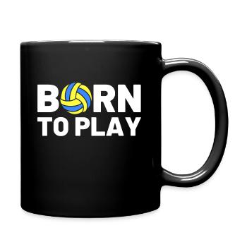 volleyball - Full Colour Mug - black - Right