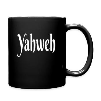 Jésus est Seigneur, sauve, Christ, Yahweh, Bible, Dieu - Mug uni - noir - Droite