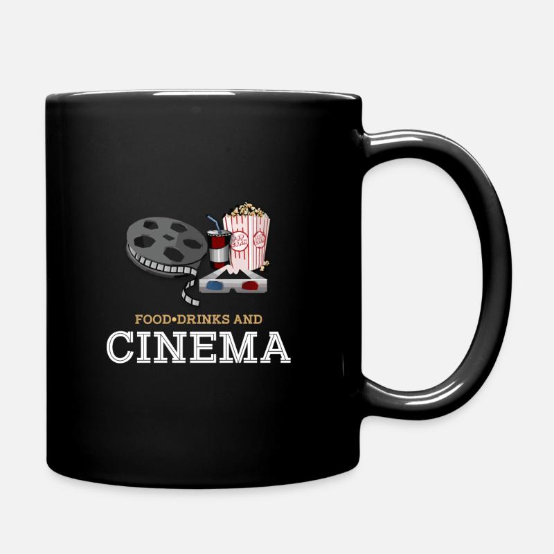 Kino - Tasse einfarbig - Schwarz