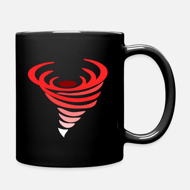 Tornado - Tasse einfarbig - Schwarz