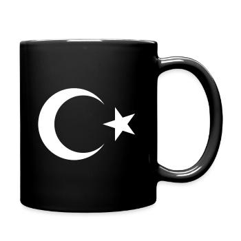 Türkiye / Türk Bayragi - Full Colour Mug - black - Right