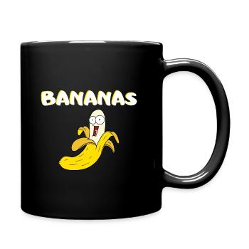 Bananas FUN WEAR - Full Colour Mug - black - Right