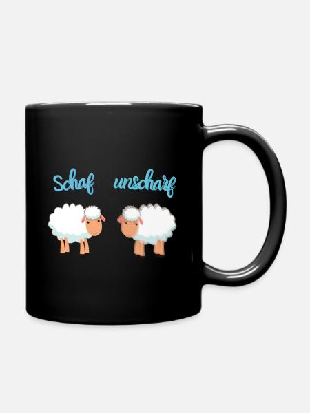 Moutons flous FUN WEAR - Mug uni - noir