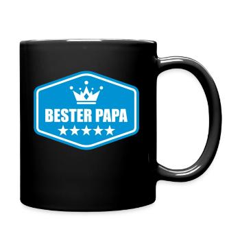 meilleur papa - Mug uni - noir - Droite