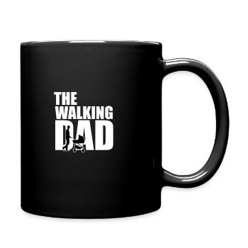 L’idée de papa papa cadeau de la marche - Mug uni - noir - Droite