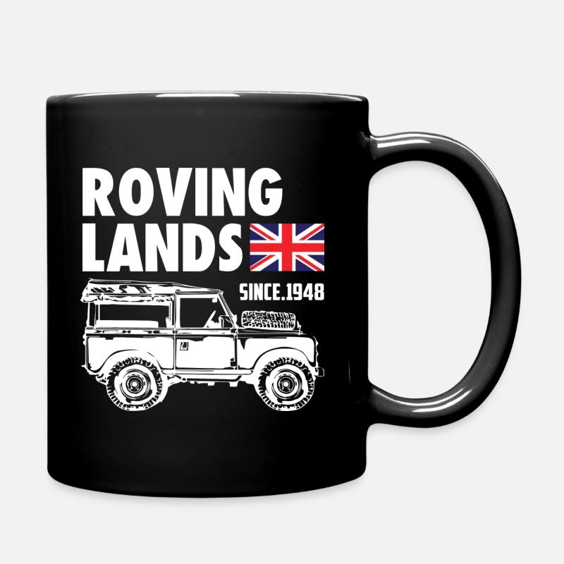 Roving Lands - Tasse einfarbig - Schwarz