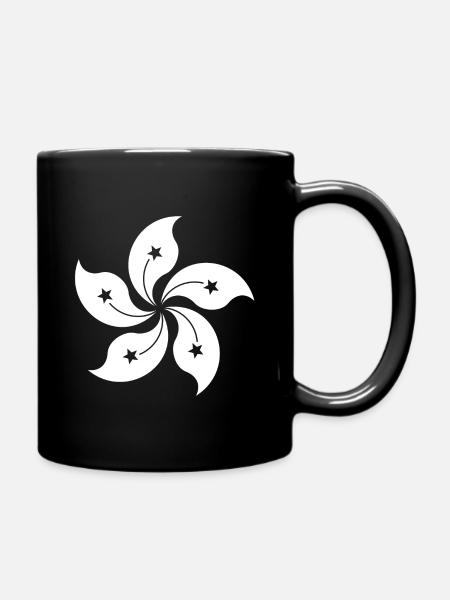 Hong Kong - Full Colour Mug - black
