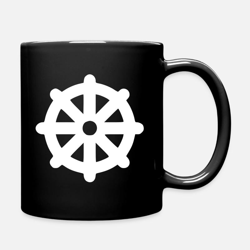 Buddhism - Full Colour Mug - black
