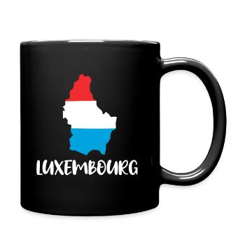 luxembourg - Full Colour Mug - black - Right