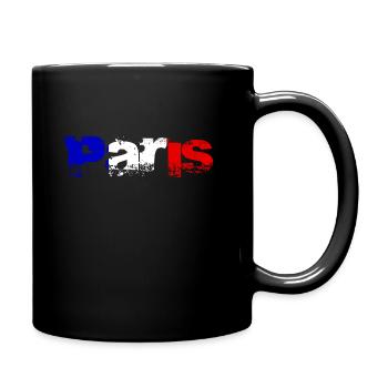 Paris - Mug uni - noir - Droite
