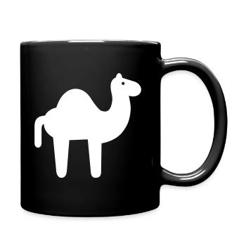 camel - Full Colour Mug - black - Right