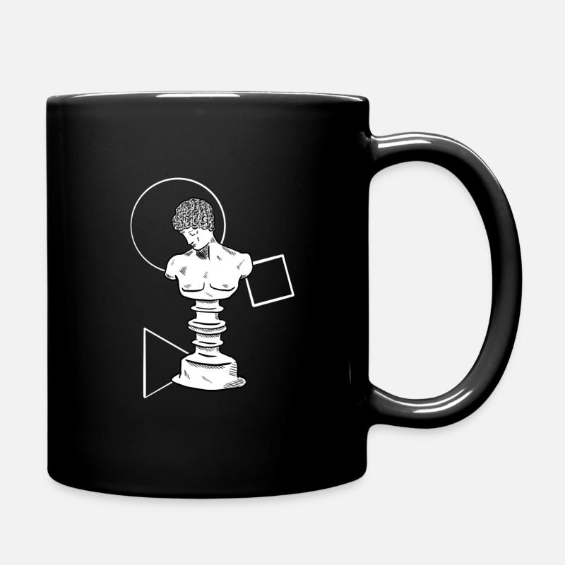 antique - Mug uni - noir