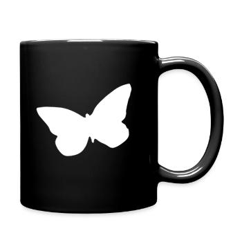 papillon - Mug uni - noir - Droite