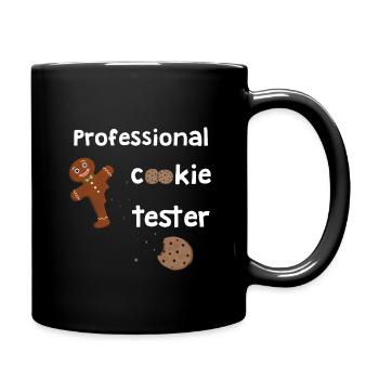 Testeur de biscuits professionnel en pain d'épice - Mug uni - noir - Droite