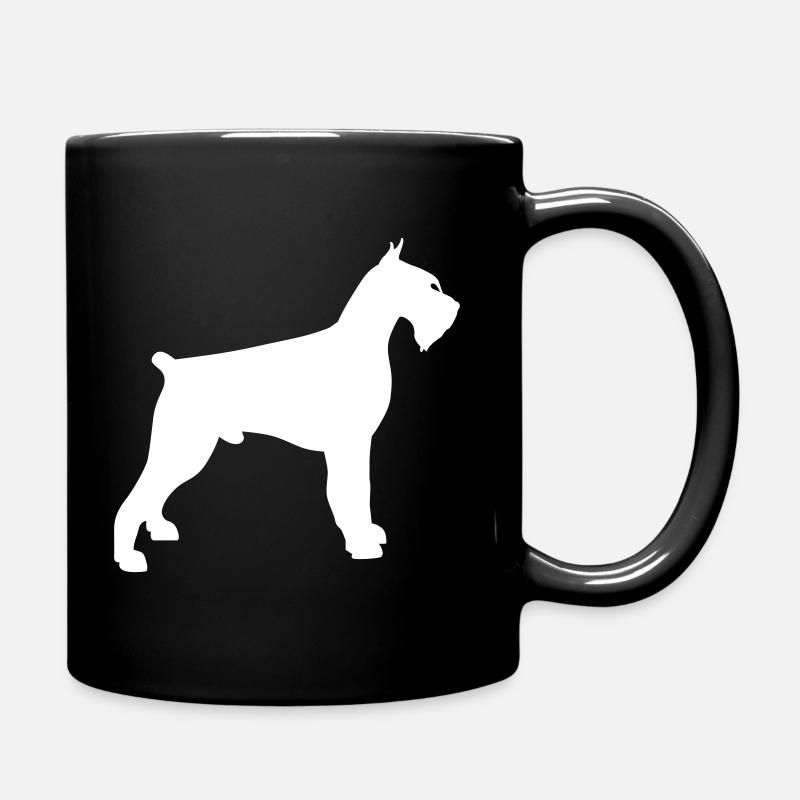 giant schnauzer - Full Colour Mug - black