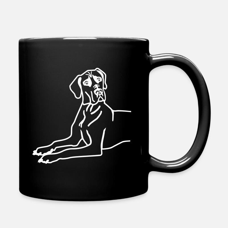 mastiff - Mug uni - noir
