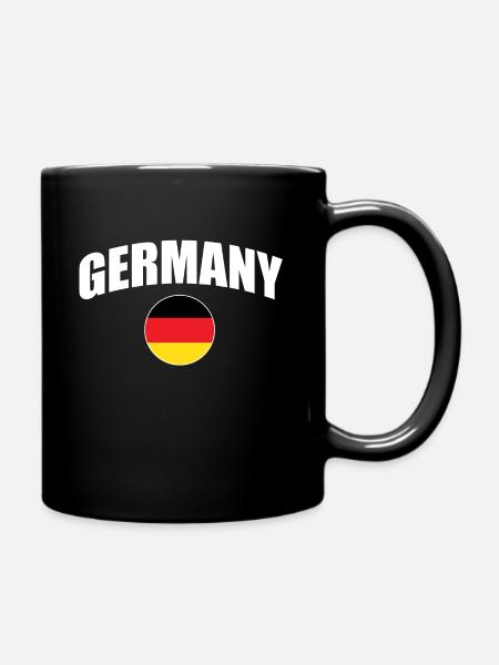 Germany - Tasse einfarbig - Schwarz