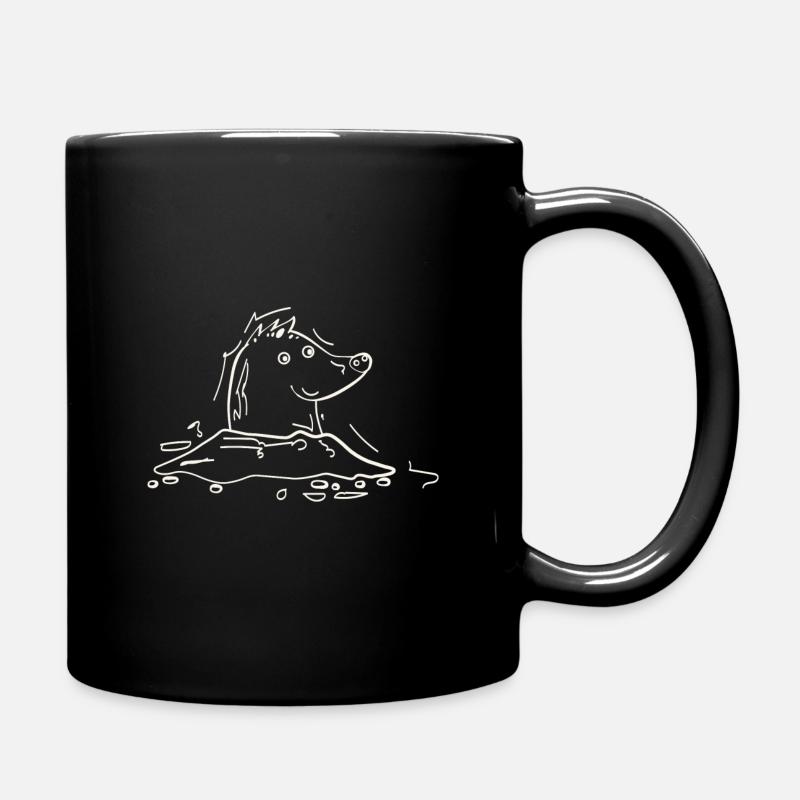 Mole in sweet. - Full Colour Mug - black
