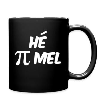 Hey Pi Mel - Mug uni - noir - Droite