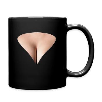 seins - Mug uni - noir - Droite