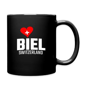 Biel Suisse Suisse cadeau - Mug uni - noir - Droite