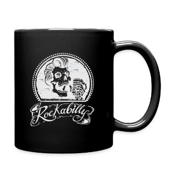 Rockabilly - Full Colour Mug - black - Right