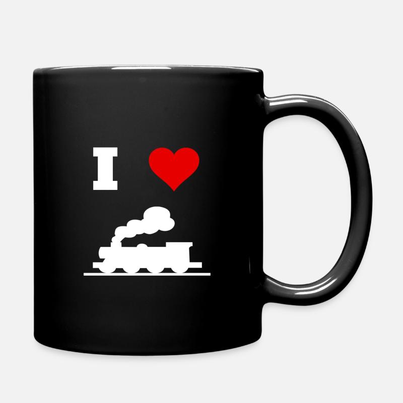 Ich liebe es zu drehen !! - Tasse einfarbig - Schwarz