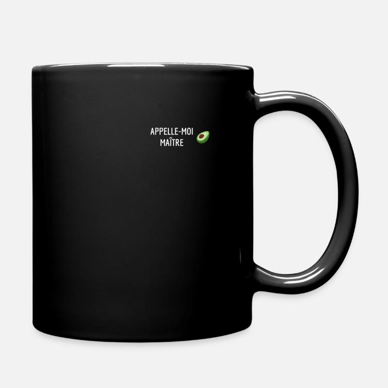 Appelle-moi maître - Mug uni - noir