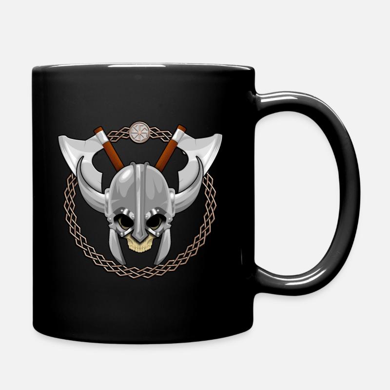 Pagan Warrior - Ensfarget kopp - svart