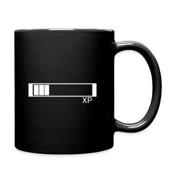 Conception de points d'expérience XP pour nerd et geek - Mug uni - noir - Droite