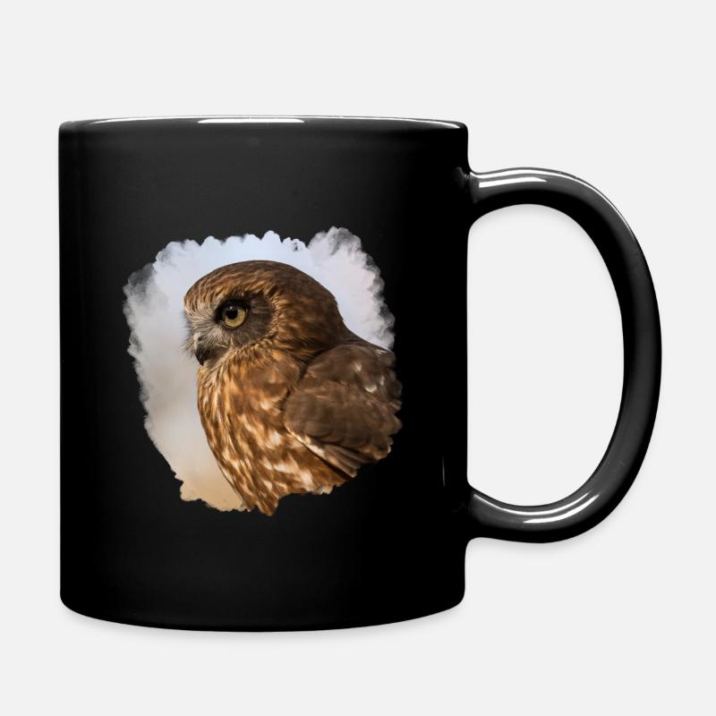 Conception de hibou - Mug uni - noir