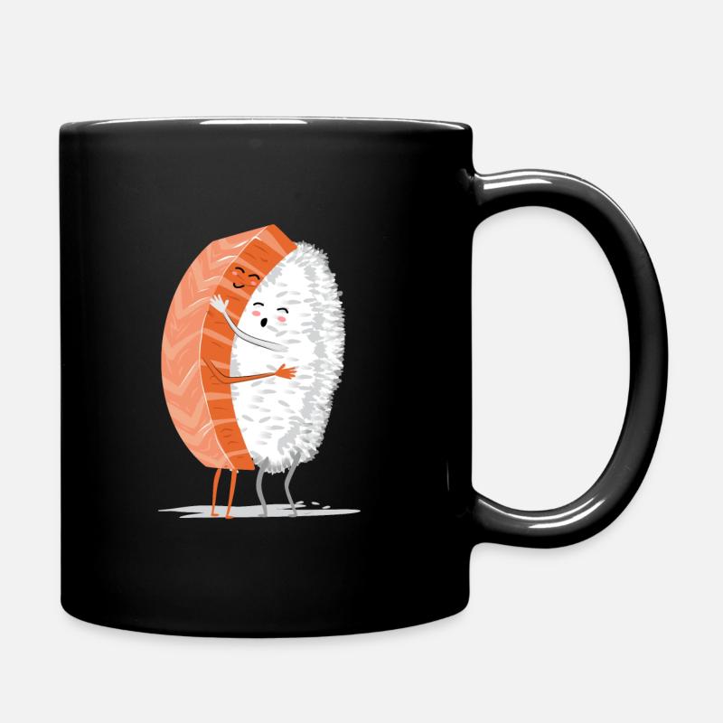 Sushi love - Full Colour Mug - black