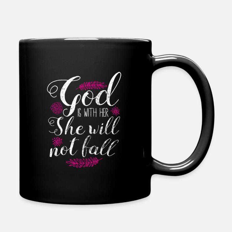 Psaume de la Bible - Mug uni - noir