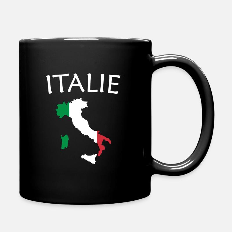 Italie de le collection "pays" - Mug uni - noir