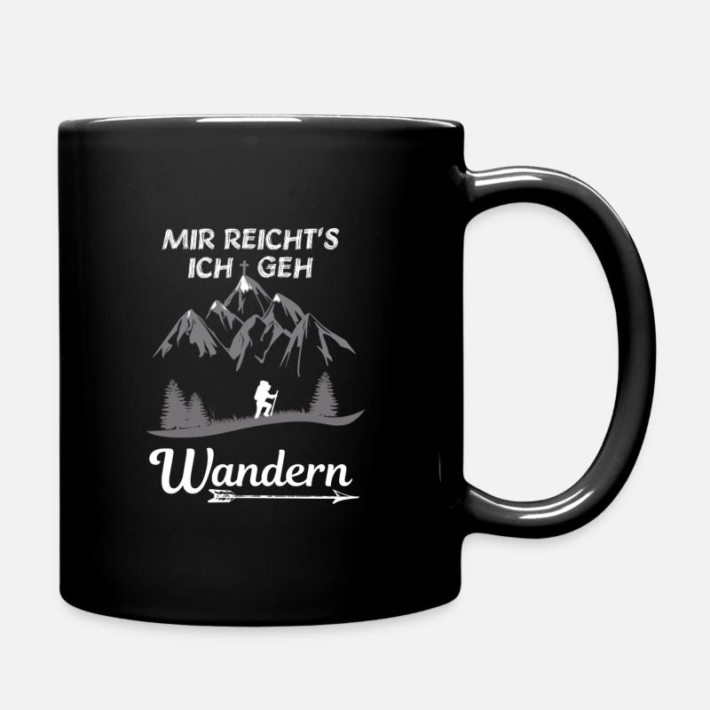 Randonnée alpinistes - je fais juste de la randonnée - Mug uni - noir
