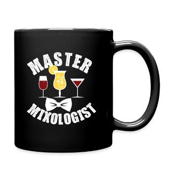 Master Mixologist - Tasse einfarbig - Schwarz - Rechts