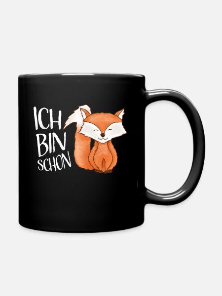 Erster Geburtstag "Ich bin schon 1" - Tasse einfarbig - Schwarz
