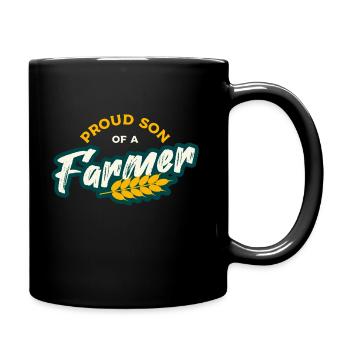 Fils fier d'un fermier - Mug uni - noir - Droite