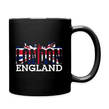 London England - Full Colour Mug - black - Right