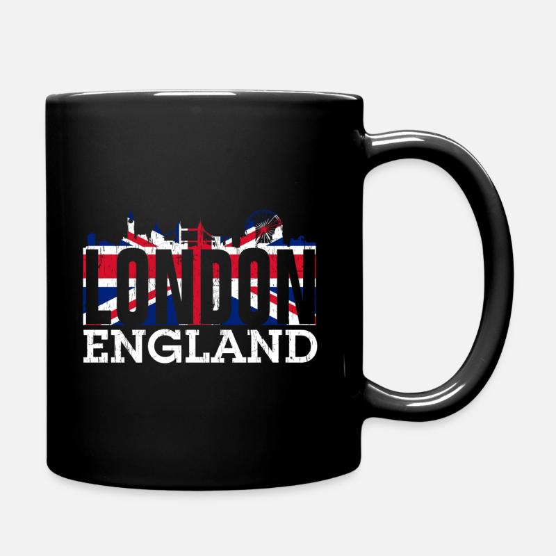 London England - Full Colour Mug - black