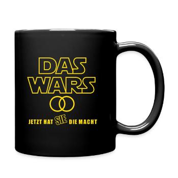 Le cadeau de fête de bachelorette Wars JGA - Mug uni - noir - Droite