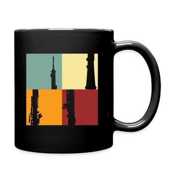 oboe - Full Colour Mug - black - Right