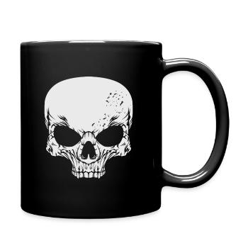 Crâne crâne crâne - Mug uni - noir - Droite