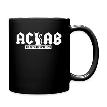 ACAB - Tous les chats sont beaux - Mug uni - noir - Droite