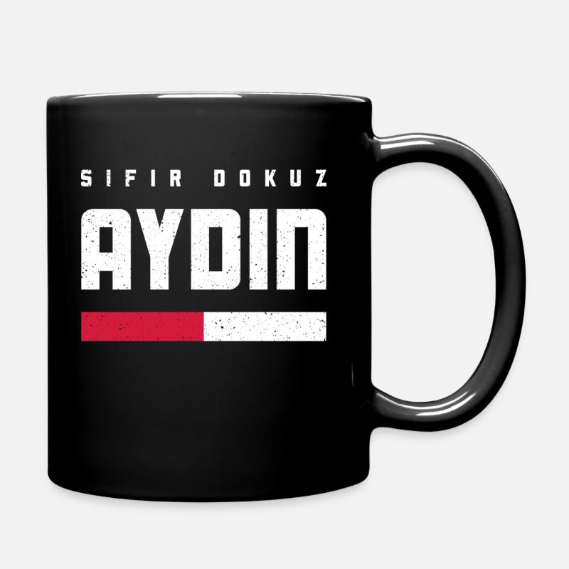 Aydin 09 - Tasse einfarbig - Schwarz