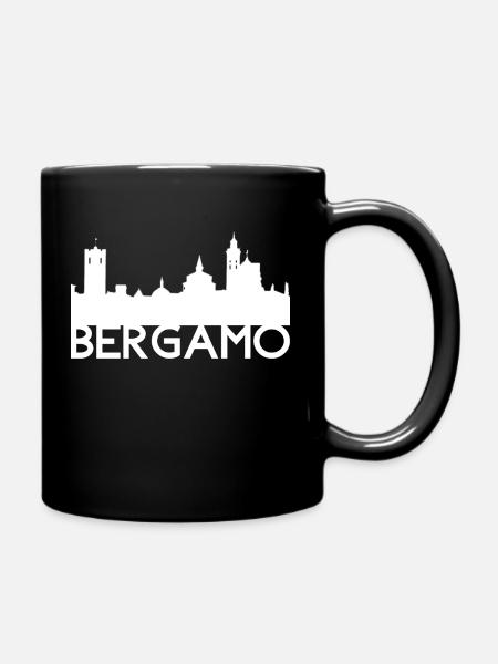Bergamo - Tasse einfarbig - Schwarz