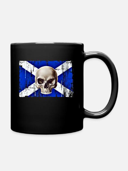 Schottland - Tasse einfarbig - Schwarz