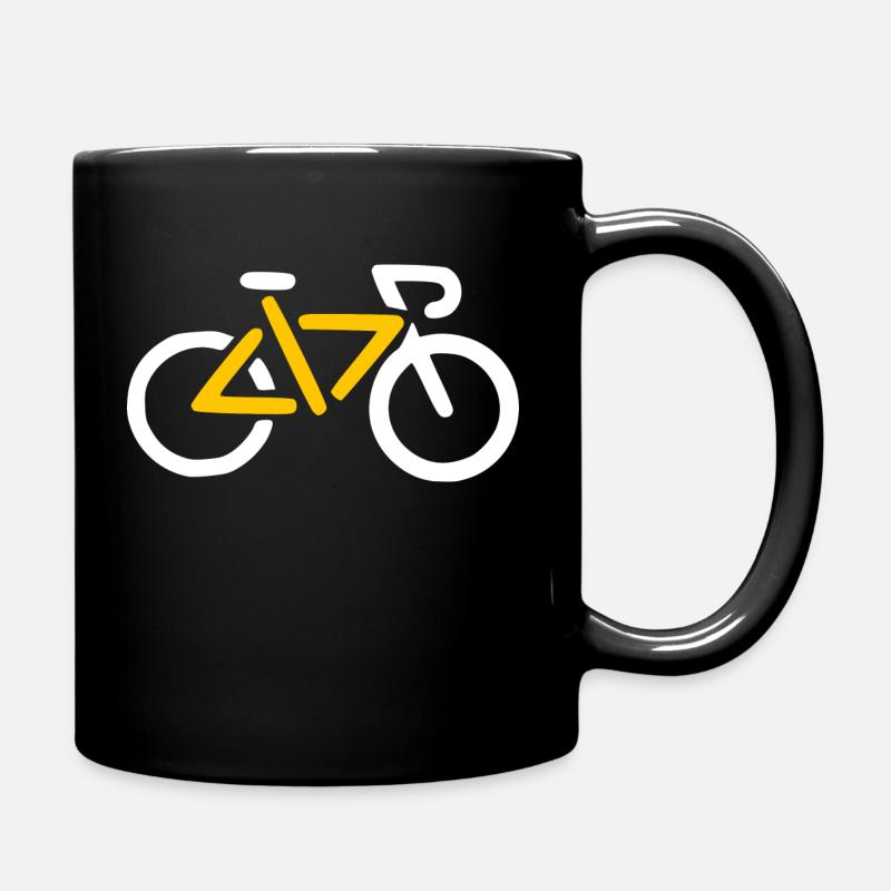 Programmer Geek Code Bicycle Bike - Full Colour Mug - black