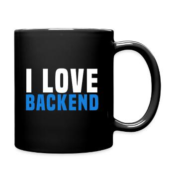 Programmation du backend - Mug uni - noir - Droite