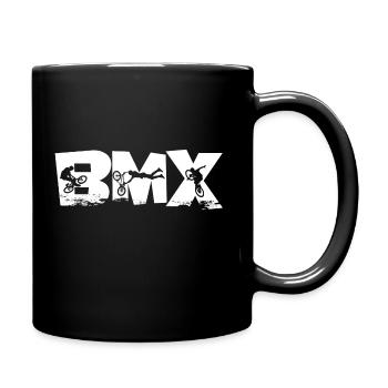 BMX - Tasse einfarbig - Schwarz - Rechts